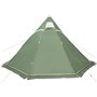 vidaXL Tente de camping tipi 5 personnes vert imperméable