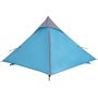 vidaXL Tente de camping 2 personnes bleu imperméable