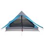 vidaXL Tente de camping 2 personnes bleu imperméable