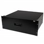 StarTech.com Tiroir de stockage en acier noir 4U pour racks et armoires 48 cm