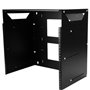 StarTech.com Rack Réseau Mural 8U à 2 Montants avec Étagère Intégrée, Rack de Données Mural avec Profondeur Ajustable po