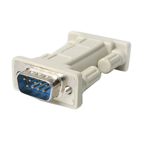 StarTech.com Adaptateur null modem DB9 série RS232 - M/M