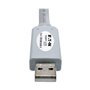 Tripp Lite U209-006-RJ45-X changeur de genre de câble RJ-45 USB 2.0 Type-A Argent