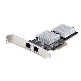 StarTech.com Carte Adaptateur Réseau PCIe 10GbE à 2 Ports - Carte Ethernet PCI Express pour PC/Serveur - Carte Réseau PCIe à Six