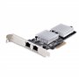 StarTech.com Carte Adaptateur Réseau PCIe 10GbE à 2 Ports - Carte Ethernet PCI Express pour PC/Serveur - Carte Réseau PCIe à Six