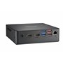 Shuttle XPC Nano PC NC40U3, Intel Core i3-1215U, 1x HDMI, 1x DP,1xUSB-C/DP, 6x USB3.2, 1x 2.5" bay, 2x M.2, 1x LAN, RAID