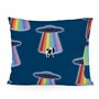 Taie d'oreiller HappyFriday Aware Ovni Multicouleur 60 x 70 cm