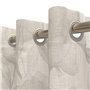 Rideau Alexandra House Living Sofia Gris 140 x 270 x 1 cm Translucide