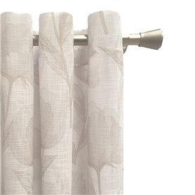 Rideau Alexandra House Living Sofia Beige 400 x 270 x 1 cm Translucide