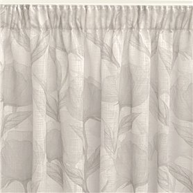 Rideau Alexandra House Living Sofia Gris 400 x 270 x 1 cm Translucide