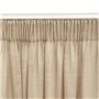 Rideau Alexandra House Living Rustik Naturel Lin 140 x 270 x 1 cm Translucide