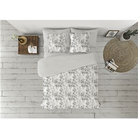 Parure de couette Pierre Cardin LUCIA Gris Gran lit 2 persones 3 Pièces