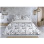 Parure de couette Pierre Cardin LUCIA Gris Lit king size 3 Pièces