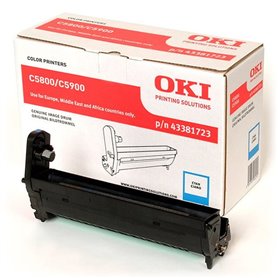 Toner OKI 43381723 Noir Cyan