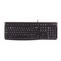 Logitech K120 Corded Keyboard clavier USB QWERTY Espagnole Noir