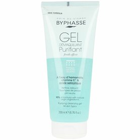 Gel démaquillant visage Byphasse   Purificatrice 200 ml