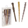 Ensemble de Stylos Harry Potter Marron (3 pcs)