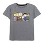 T-shirt à manches courtes femme Snoopy Gris Gris foncé