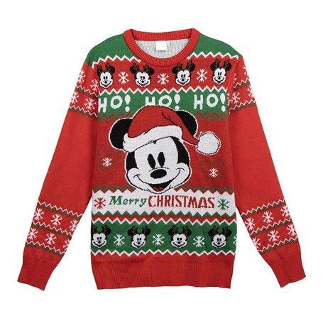 Pull homme Mickey Mouse Rouge