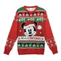 Pull homme Mickey Mouse Rouge