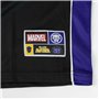 t-shirt de basket Marvel Noir Unisexe