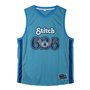 t-shirt de basket Stitch Bleu Unisexe