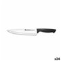 Couteau de cuisine Quttin Black 20 cm (24 Unités)