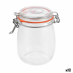 Bocal La Mediterránea Hermétique verre 750 ml (12 Unités)