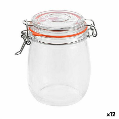 Bocal La Mediterránea Hermétique verre 750 ml (12 Unités)