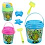 Set de jouets de plage Juinsa Tortue 17 x 17 cm