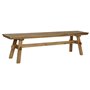 Banquette Home ESPRIT Marron Bois de pin 180 x 35 x 47 cm