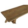 Banquette Home ESPRIT Marron Bois de pin 180 x 35 x 47 cm