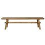 Banquette Home ESPRIT Marron Bois de pin 180 x 35 x 47 cm