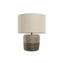 Lampe de bureau Home ESPRIT Blanc Marron 50 W 220 V 38 x 38 x 47 cm