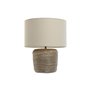 Lampe de bureau Home ESPRIT Blanc Marron 50 W 220 V 38 x 38 x 47 cm