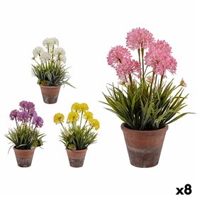 Plante décorative Liège Céramique Plastique 24 x 43 x 24 cm (8 Unités)