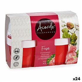 Lot de désodorisants Gel Fraise (24 Unités)