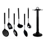 Ensemble d'ustensiles de cuisine Bois PBT 7 Pièces
