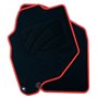 Set de tapis de voitures OCC Motorsport OCCHN0022RD Rouge 5 Pièces