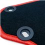 Set de tapis de voitures OCC Motorsport OCCHN0022RD Rouge 5 Pièces