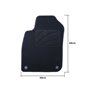 Set de tapis de voitures OCC Motorsport OCCD0024 5 Pièces