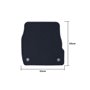 Set de tapis de voitures OCC Motorsport OCCD0024 5 Pièces