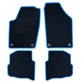 Set de tapis de voitures OCC Motorsport OCCVW0034BL Bleu 5 Pièces