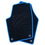 Set de tapis de voitures OCC Motorsport OCCVW0034BL Bleu 5 Pièces