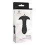 Plug Anal S Pleasures Swirl Noir Noir/Argenté