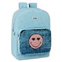 Cartable Smiley M754 Bleu 32 x 43 x 14 cm