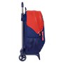 Cartable à roulettes Atlético Madrid Bleu Rouge 32 x 44 x 16 cm