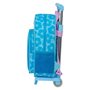 Cartable à roulettes Lilo & Stitch Hawaii Bleu 26 x 34 x 11 cm