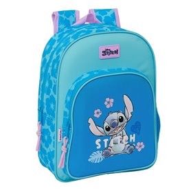 Cartable Lilo & Stitch Hawaii Bleu 26 x 34 x 11 cm