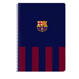 Carnet F.C. Barcelona 24/25 Bordeaux Blue marine A4 80 Volets